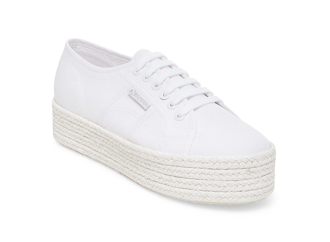 Espadrille Feminino Branco - Superga 2790 Cotcoloropew - JDKQM-7165